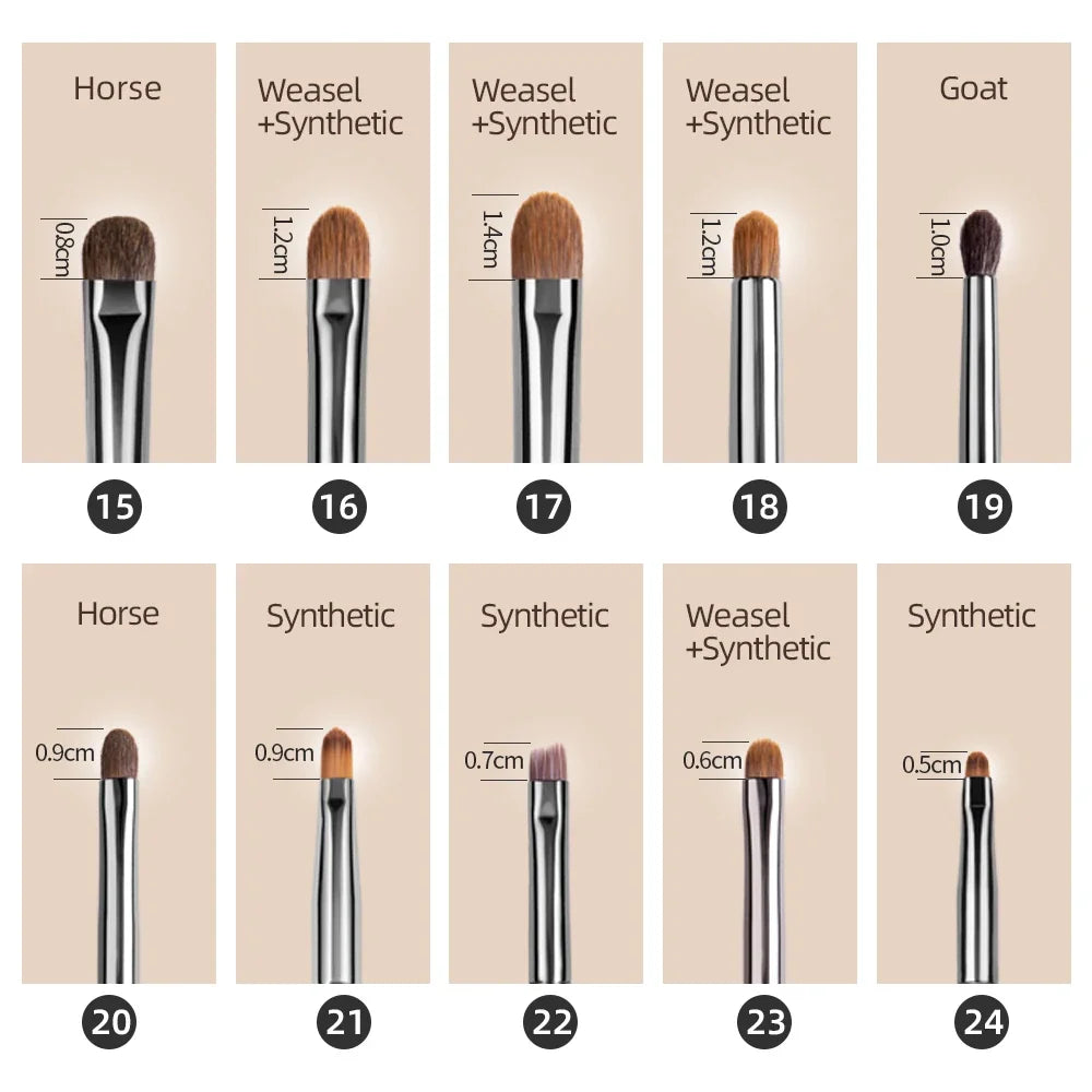 Goat Hair Eyeshadow Brush